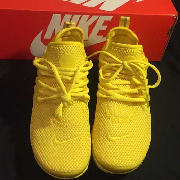 nike presto womens yellow